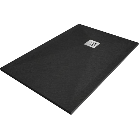 Mexen Stone+ receveur de douche composite rectangulaire 90 x 70 cm, noir - 44707090