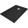 Mexen Stone+ receveur de douche rectangulaire en composite 90 x 70 cm, noir - 44707090