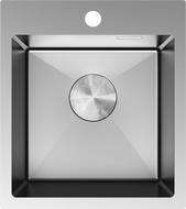 Mexen Solix évier en acier inoxydable 1-bac 400 x 450 mm, inox - 6401401000-01