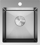 Mexen Solix évier en acier inoxydable 1 bac 400 x 450 mm, inox HC - 6401401000-01HC