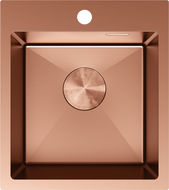 Mexen Solix évier en acier inoxydable 1 bac 400 x 450 mm, cuivre - 6401401000-65