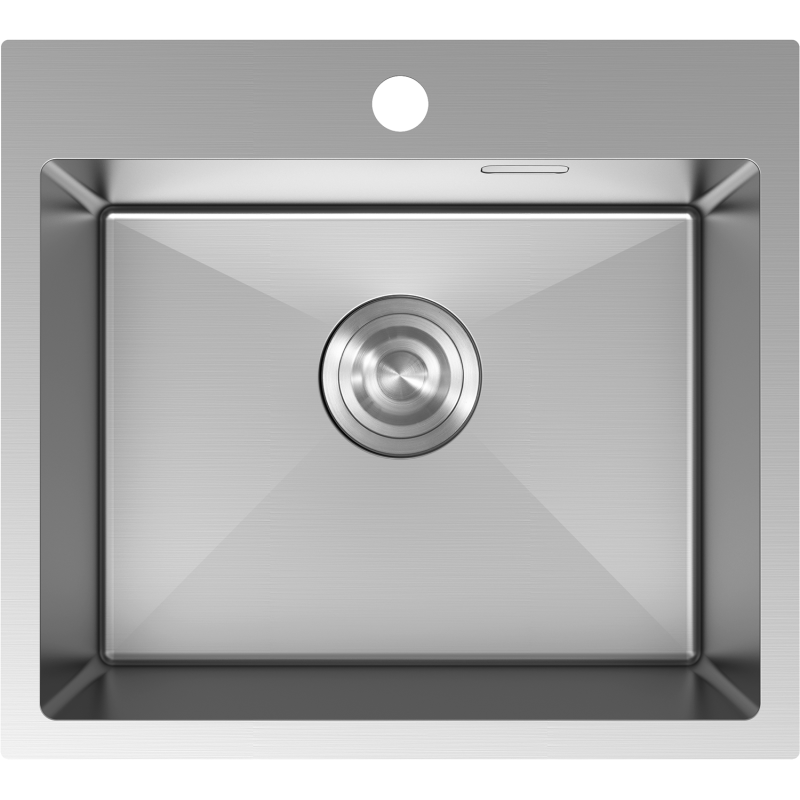 Mexen Solix évier en acier inoxydable 1 bac 500 x 450 mm, inox - 6402501000-01