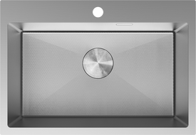 Mexen Solix évier en acier inoxydable 1 bac 650 x 450 mm, inox HC - 6403651000-01HC