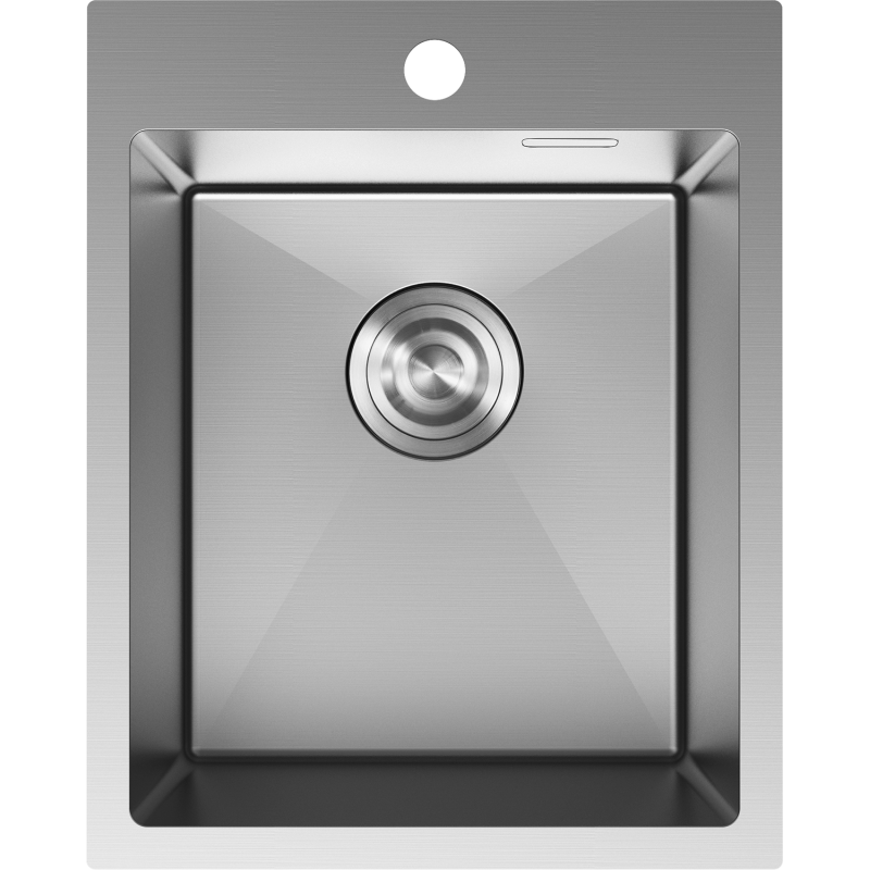 Mexen Solix évier en acier inoxydable 1 bac 400 x 500 mm, inox - 6406401000-01