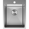 Mexen Solix évier en acier inoxydable 1 bac 400 x 500 mm, inox - 6406401000-01