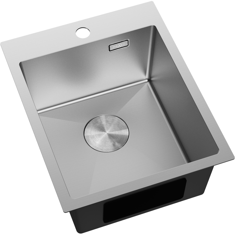 Mexen Solix évier en acier inoxydable 1 bac 400 x 500 mm, inox - 6406401000-01
