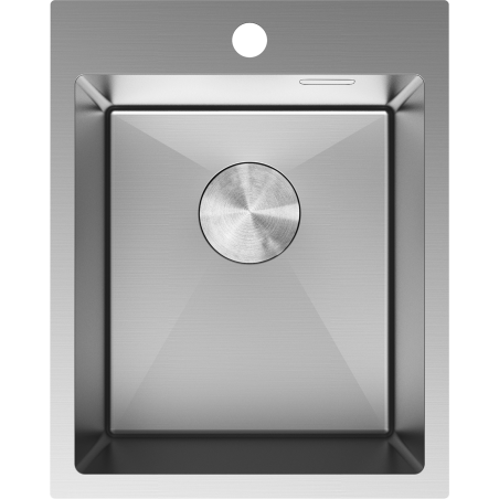 Mexen Solix évier en acier inoxydable 1 bac 400 x 500 mm, inox - 6406401000-01