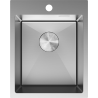 Mexen Solix évier en acier inoxydable 1 bac 400 x 500 mm, inox - 6406401000-01