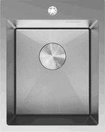 Mexen Solix évier en acier inoxydable 1 bac 400 x 500 mm, inox HC - 6406401000-01HC