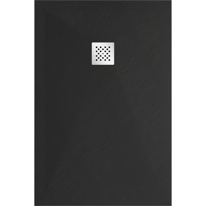 Mexen Stone+ receveur de douche en composite rectangulaire 130 x 70 cm, noir - 44707013