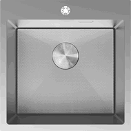 Mexen Solix évier en acier inoxydable 1 bac 500 x 500 mm, inox HC - 6407501000-01HC