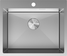 Mexen Solix évier en acier inoxydable 1 bac 600 x 500 mm, inox - 6408601000-01