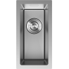 Mexen Trixo évier en acier inoxydable 1 bac 230 x 440 mm, inox - 6411221000-01
