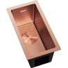Mexen Trixo évier en acier 1 bac 230 x 440 mm, cuivre - 6411221000-65