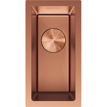 Mexen Trixo évier en acier 1 bac 230 x 440 mm, cuivre - 6411221000-65