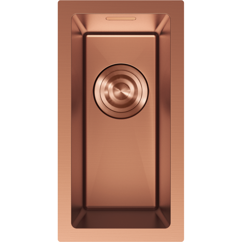 Mexen Trixo évier en acier inoxydable 1-bac 230 x 440 mm, cuivre - 6411221000-65