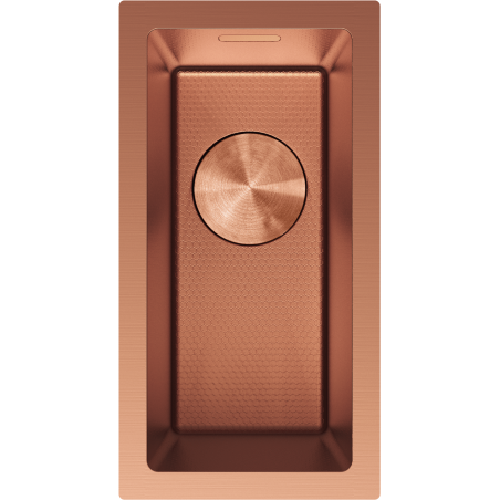 Mexen Trixo évier en acier inoxydable 1-bac 230 x 440 mm, cuivre HC - 6411221000-65HC