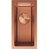 Mexen Trixo évier en acier inoxydable 1-bac 230 x 440 mm, cuivre HC - 6411221000-65HC