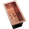 Mexen Trixo évier en acier inoxydable 1-bac 230 x 440 mm, cuivre HC - 6411221000-65HC