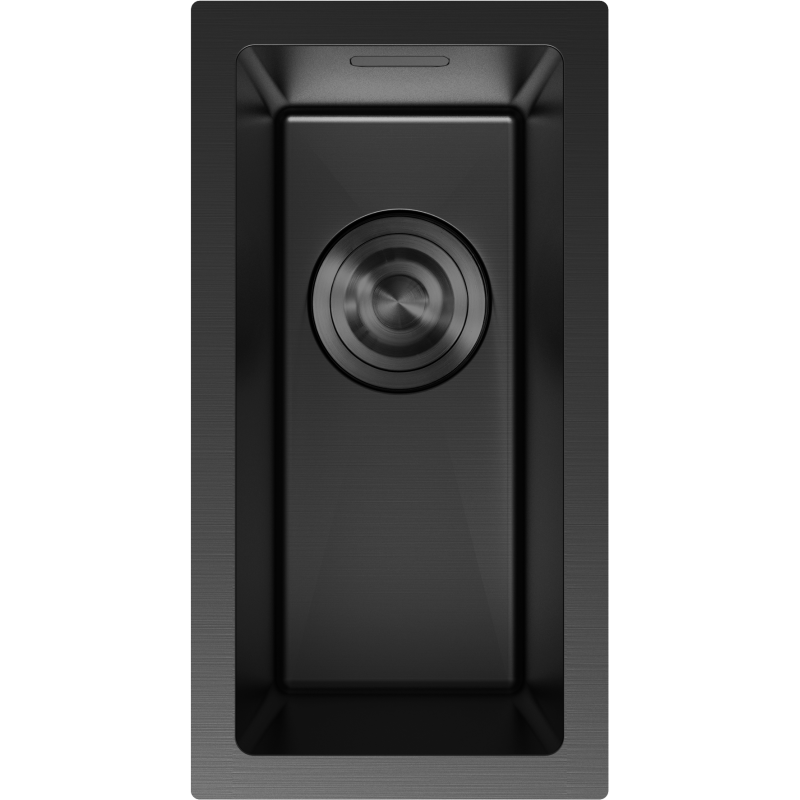 Mexen Trixo évier en acier inoxydable 1 bac 230 x 440 mm, noir - 6411221000-70