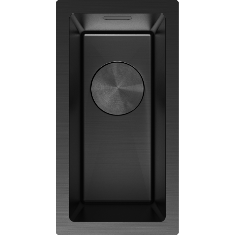 Mexen Trixo évier en acier inoxydable 1 bac 230 x 440 mm, noir - 6411221000-70
