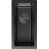 Mexen Trixo évier en acier inoxydable 1 bac 230 x 440 mm, noir - 6411221000-70