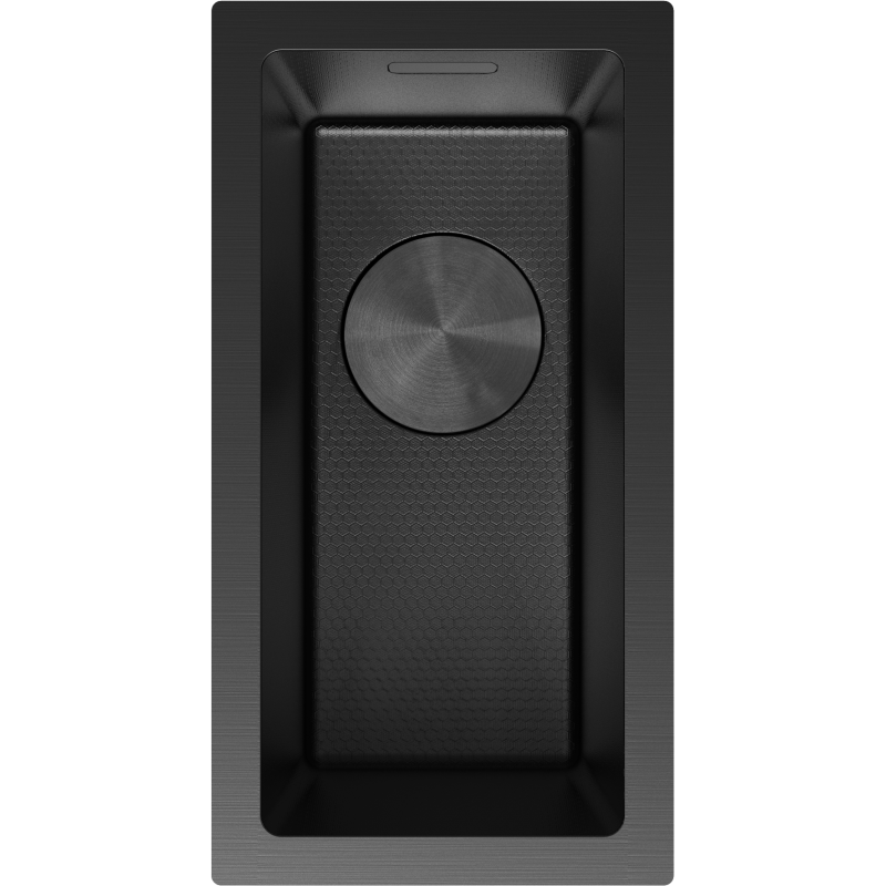 Mexen Trixo évier en acier inoxydable 1 bac 230 x 440 mm, noir HC - 6411221000-70HC