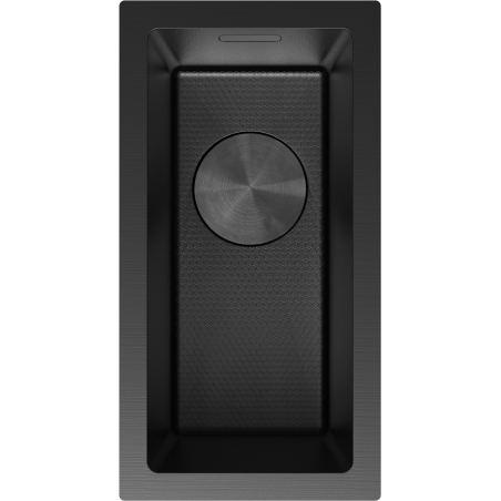 Mexen Trixo évier en acier inoxydable 1 bac 230 x 440 mm, noir HC - 6411221000-70HC