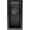 Mexen Trixo évier en acier inoxydable 1 bac 230 x 440 mm, noir HC - 6411221000-70HC