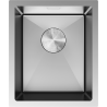 Mexen Trixo évier en acier inoxydable 1 bac 370 x 440 mm, inox - 6412371000-01