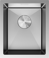 Mexen Trixo évier en acier inoxydable 1 bac 370 x 440 mm, inox - 6412371000-01