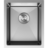 Mexen Trixo évier en acier inoxydable 1 bac 370 x 440 mm, inox - 6412371000-01