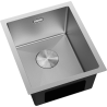 Mexen Trixo évier en acier inoxydable 1 bac 370 x 440 mm, inox HC - 6412371000-01HC