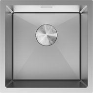Mexen Trixo évier en acier inoxydable 1 cuve 440 x 440 mm, inox - 6413441000-01