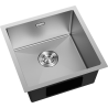 Mexen Trixo évier en acier inoxydable 1 bac 440 x 440 mm, inox - 6413441000-01