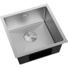 Mexen Trixo évier en acier inoxydable 1 bac 440 x 440 mm, inox - 6413441000-01