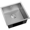 Mexen Trixo évier en acier inoxydable à 1 bac 440 x 440 mm, inox HC - 6413441000-01HC