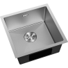 Mexen Trixo évier en acier inoxydable à 1 bac 440 x 440 mm, inox HC - 6413441000-01HC