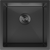 Mexen Trixo évier en acier inoxydable 1 bac 440 x 440 mm, noir - 6413441000-70