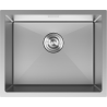 Mexen Trixo évier en acier inoxydable 1-bassin 540 x 440 mm, inox - 6414541000-01