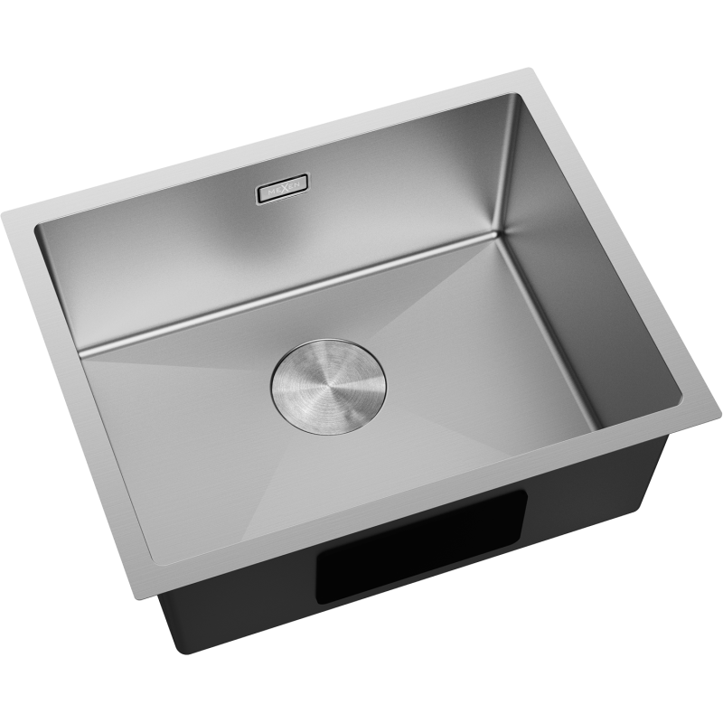 Mexen Trixo évier en acier inoxydable 1 bac 540 x 440 mm, inox - 6414541000-01