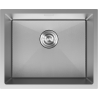 Mexen Trixo évier en acier inoxydable 1 bac 540 x 440 mm, inox HC - 6414541000-01HC