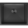 Mexen Trixo évier en acier inoxydable 1 bac 540 x 440 mm, noir - 6414541000-70
