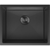 Mexen Trixo évier en acier inoxydable 1 bac 540 x 440 mm, noir HC - 6414541000-70HC