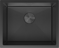 Mexen Trixo évier en acier inoxydable 1 bac 540 x 440 mm, noir HC - 6414541000-70HC