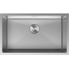 Mexen Trixo évier en acier 1 bac 750 x 440 mm, inox - 6415751000-01