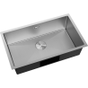Mexen Trixo évier en acier inoxydable 1 bac 750 x 440 mm, inox HC - 6415751000-01HC