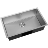 Mexen Trixo évier en acier inoxydable 1 bac 750 x 440 mm, inox HC - 6415751000-01HC