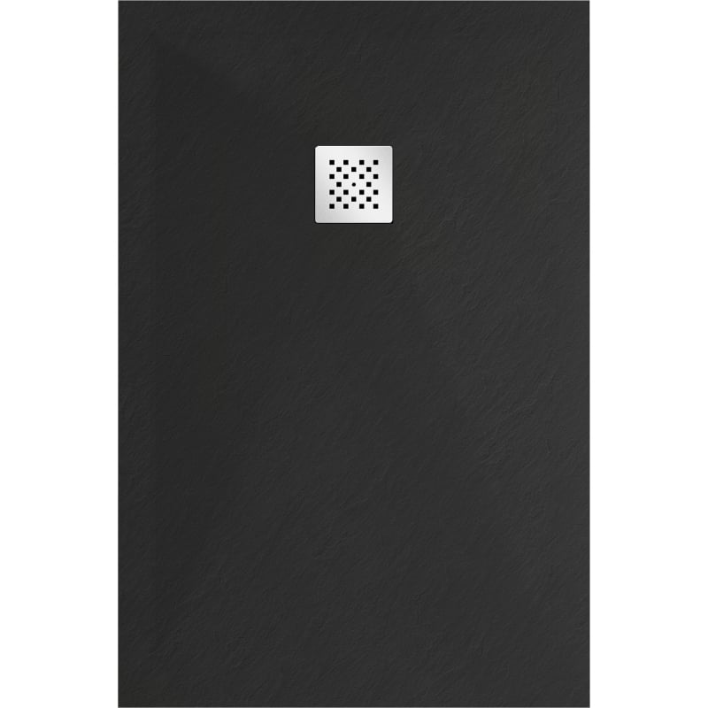 Mexen Stone+ receveur de douche composite rectangulaire 100 x 80 cm, noir - 44708010