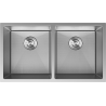 Mexen Binox évier en acier inoxydable à 2 bacs 800 x 450 mm, inox HC - 6421802000-01HC